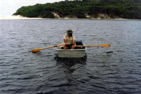Crossing to West Prion Beach