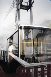 Departing Chamonix in style