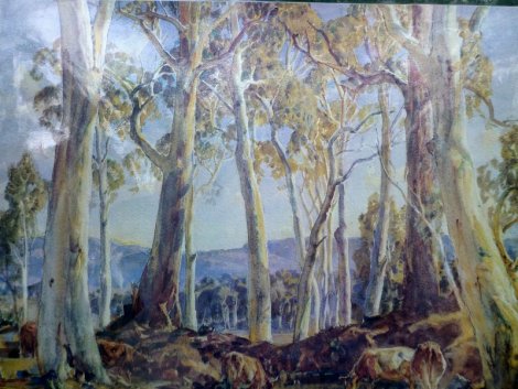 A Hans Heysen Painting