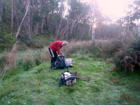 Stealth campsite at Morialta Consevation Park