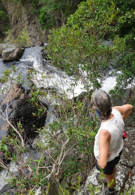 Mowbray Falls dropoff