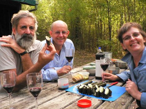 Roughing it with Taryn and Craig